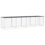 Voir la diapositive 2 : VIDAXL Poulailler avec toit anthracite 403x98x90 cm acier galvanise