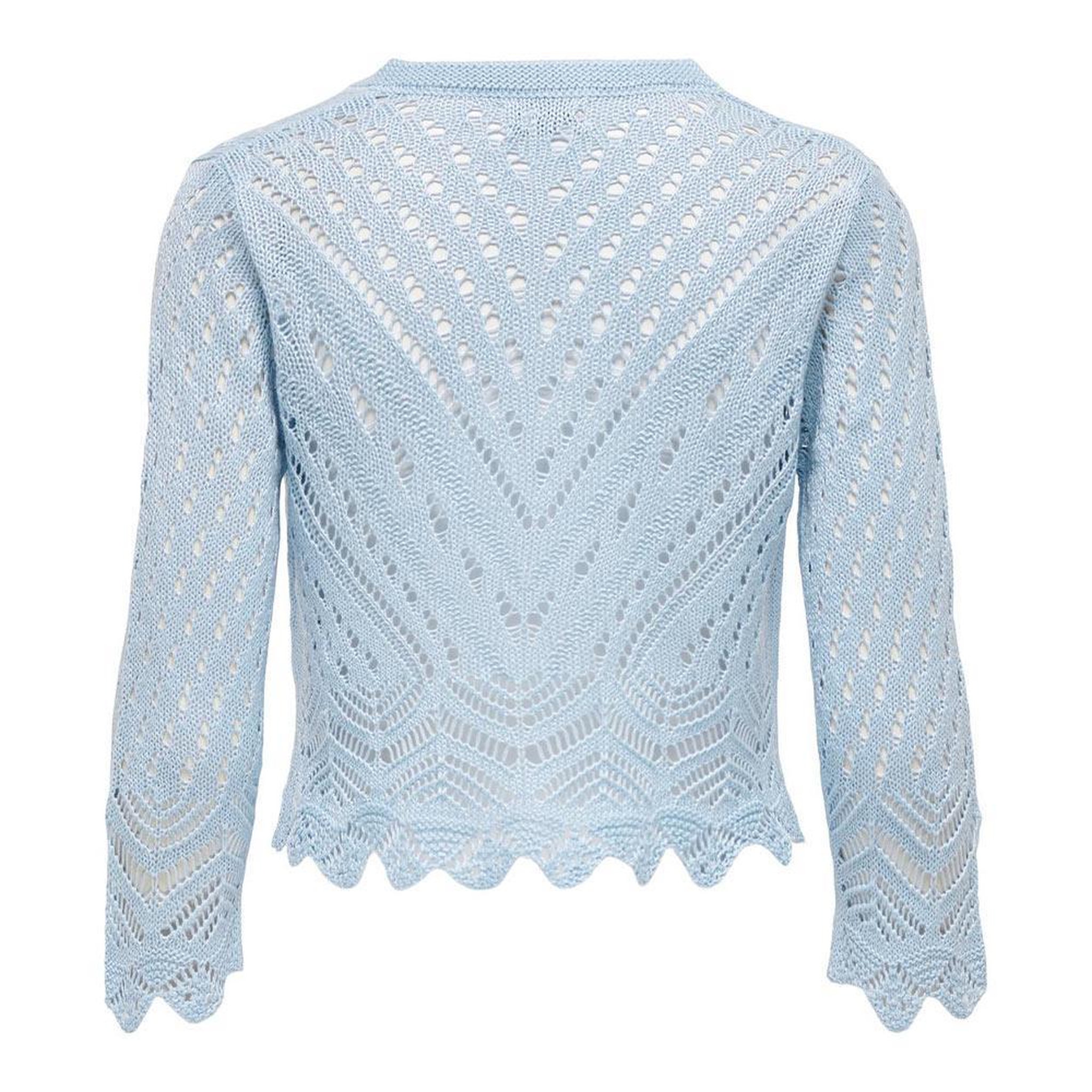 Voir la diapositive 3 : JACQUELINE DE YONG Cardigan Bleu Femme JDY Sun 3/4 Cropped