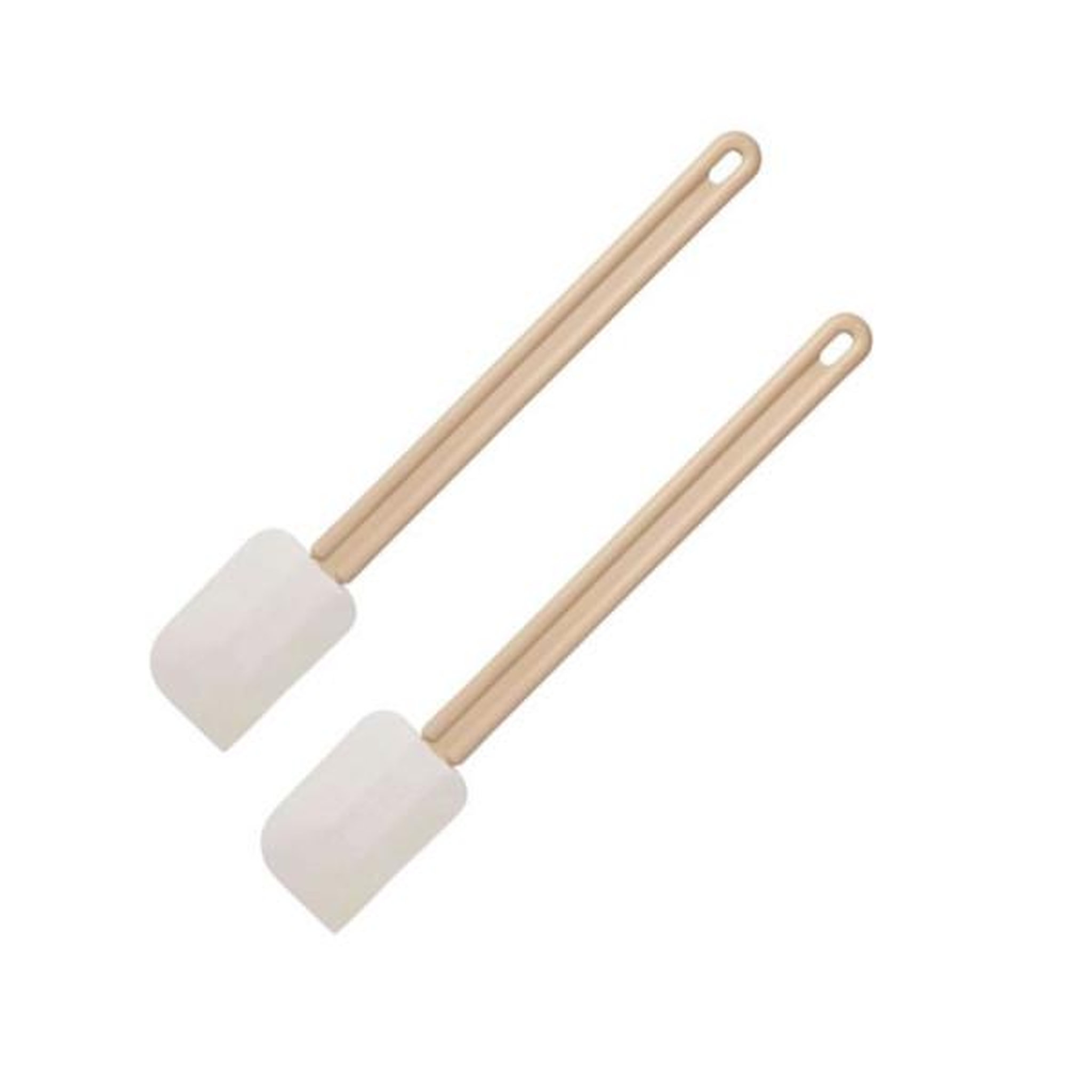 Fackelmann Ensemble de 2 maryses de pâtisserie et de cuisine - fackelmann - manche en résine - 42 cm