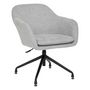 Voir la diapositive 2 : Paris Prix Fauteuil de Bureau  Spica  83cm Gris & Noir