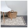 Voir la diapositive 1 : Tapis déco en coton motif floral FROZEN