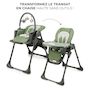 Voir la diapositive 3 : KINDERKRAFT Chaise haute 2en1 tummie pratique et confortable