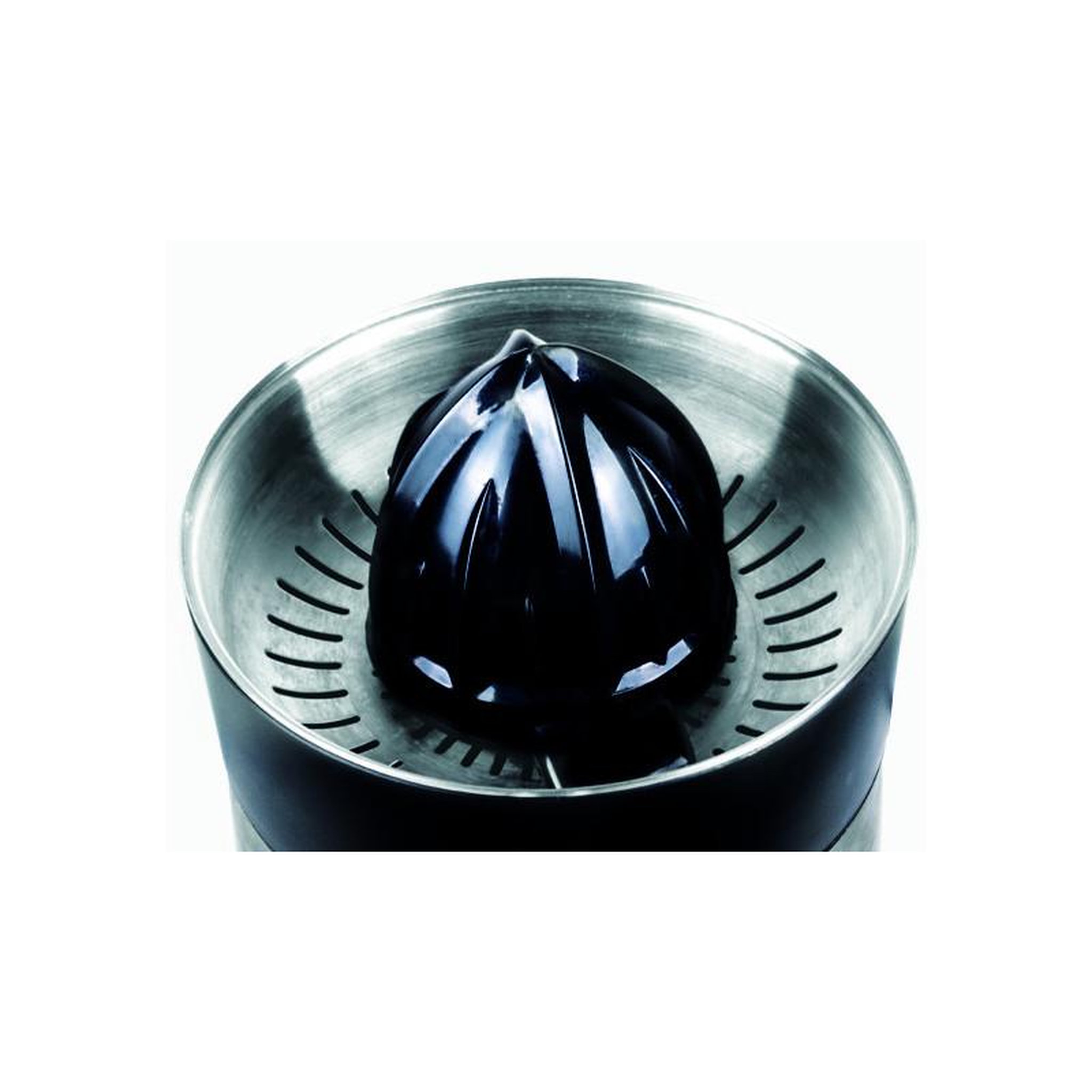 Voir la diapositive 3 : LITTLE BALANCE Presse-agrumes 85w noir et inox - 8462