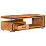 Voir la diapositive 3 : VIDAXL Table basse 100x45x33 cm Bois d'acacia massif
