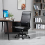 Voir la diapositive 2 : VINSETTO Vinsetto Fauteuil de bureau manager ergonomique pivotant 360° hauteur assise réglable revêtement synthétique PU noir