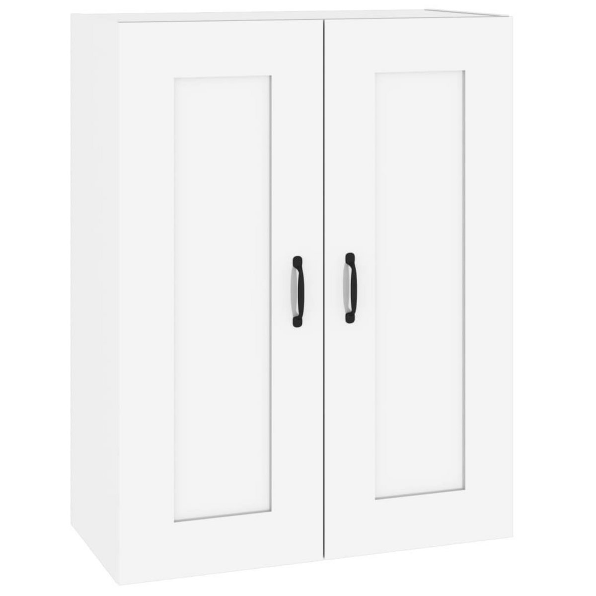 VIDAXL Armoire murale suspendue Blanc brillant 69,5x32,5x90 cm