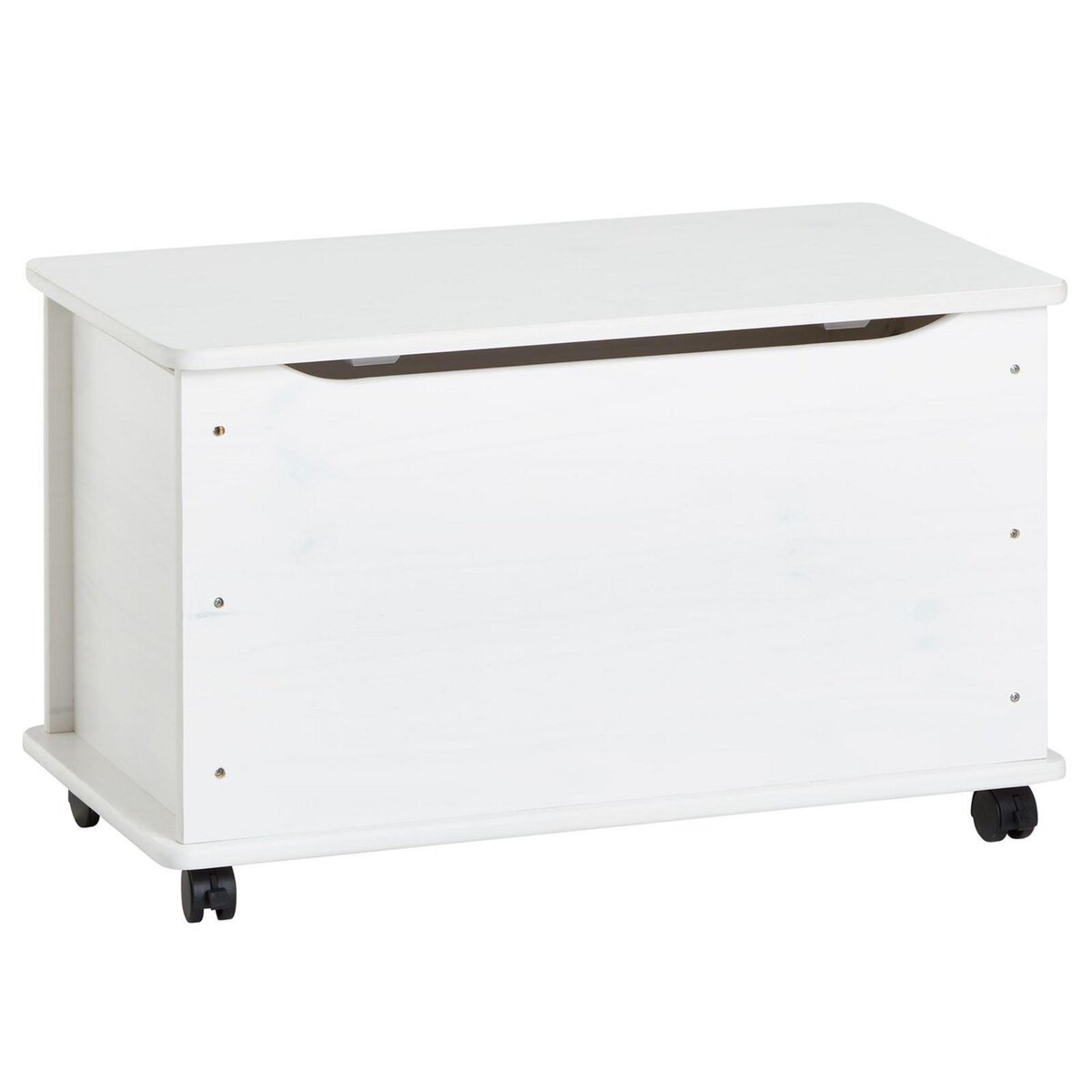 IDIMEX Coffre à jouets ELISA avec roulettes, en pin massif