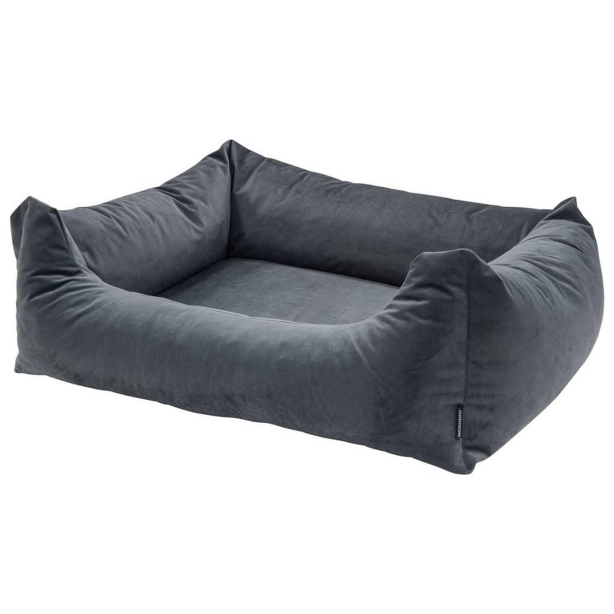 MADISON Madison Lit pour chien Velvet 100x80x25 cm Gris