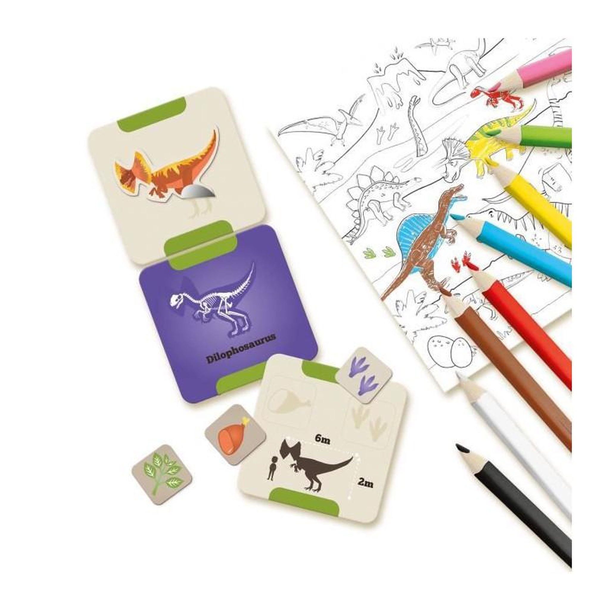 Voir la diapositive 3 : SES Creative J'apprends les dinosaures - Jeu créatif - SES - A partir de 3 ans