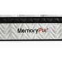 MemoryPur Ensemble matelas 30cm accueil mémoire de forme et Latex + ressorts ensachés + sommier 160x200cm ECLIPSE