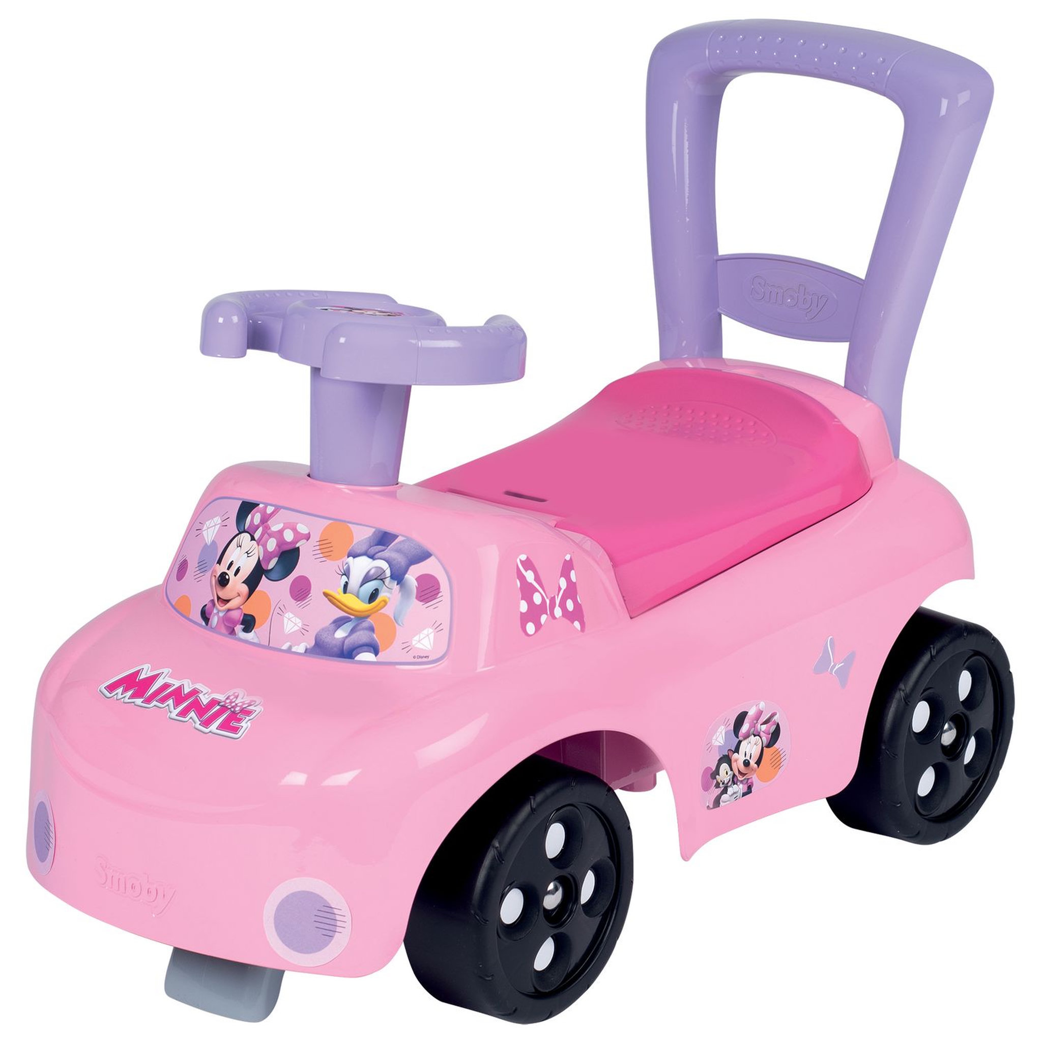Voir la diapositive 1 : SMOBY Porteur Auto Minnie