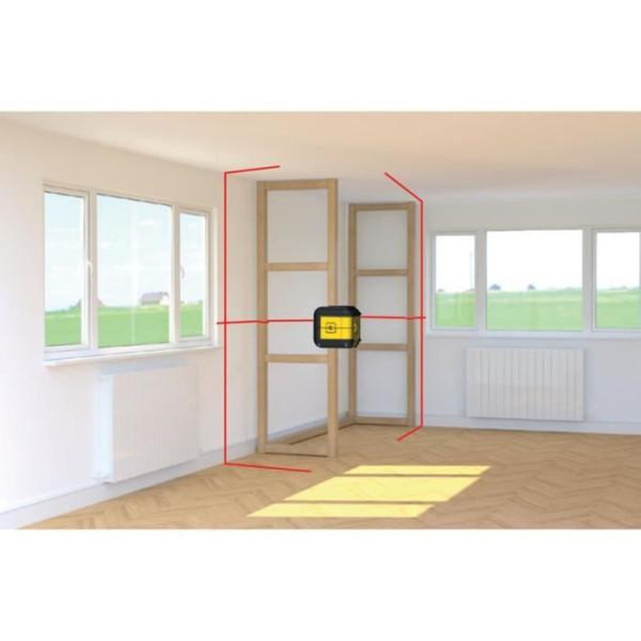 Voir la diapositive 4 : Stanley Niveau laser croix + equerrage Cross 90 STANLEY - STHT77502-1 - Rouge