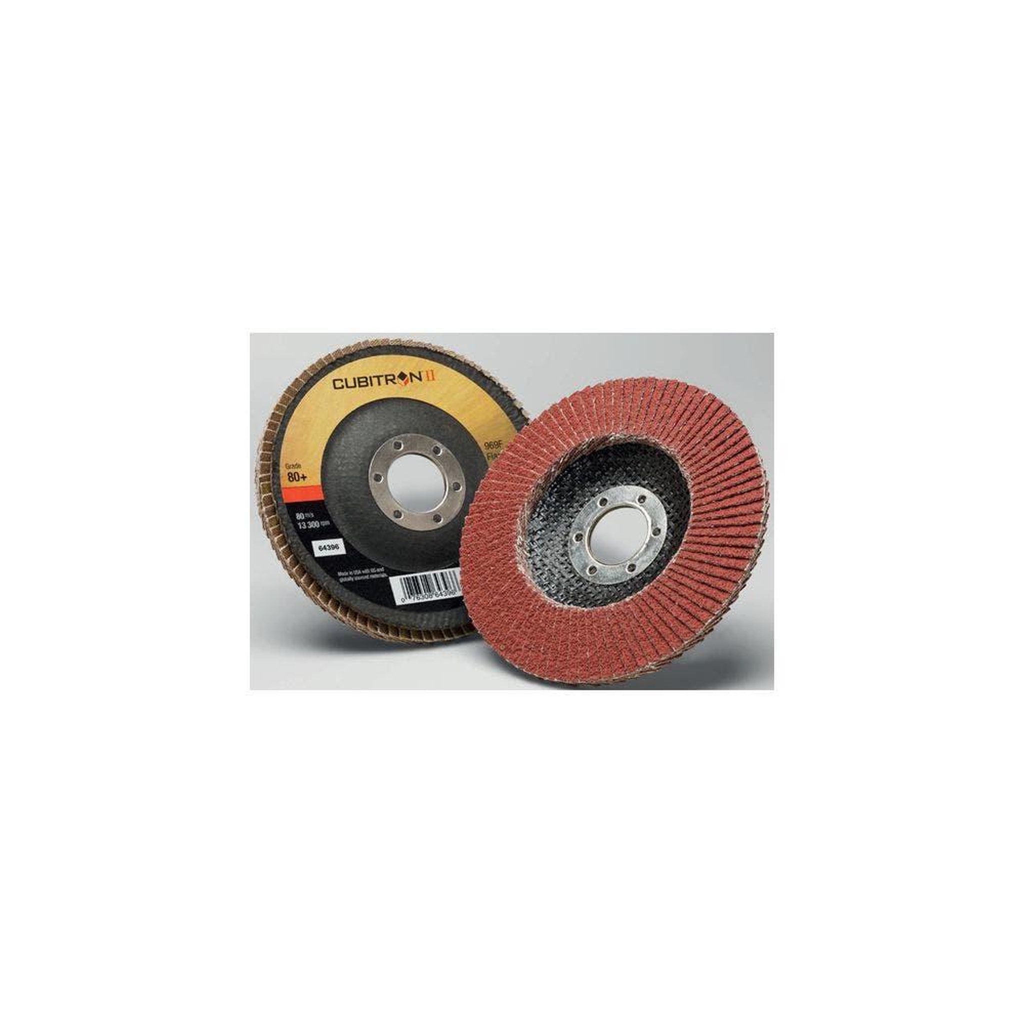3M Disque abrasif à lamelles 125x22 mm g80+ 3m cubitron ii 967a