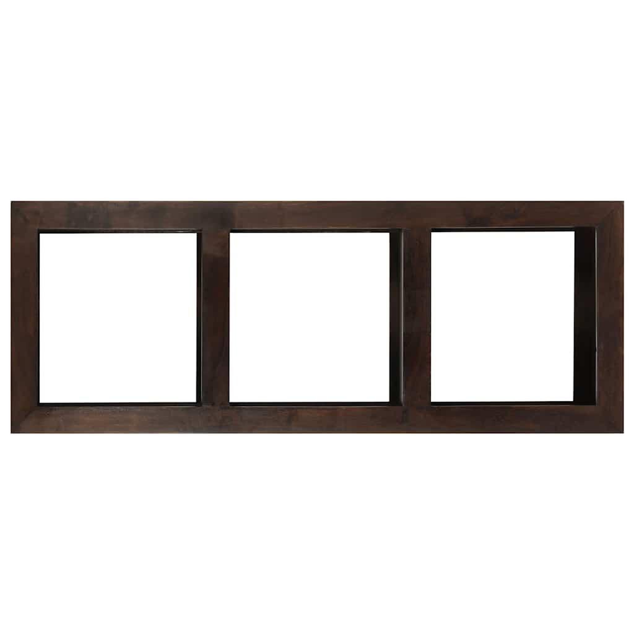 Voir la diapositive 3 : VIDAXL Armoire console 40x30x110 cm bois d'acacia massif