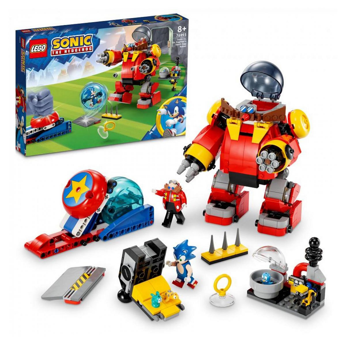 LEGO 76993 Sonic contre le death egg robot du Dr eggman