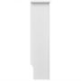 Voir la diapositive 3 : VIDAXL Cache-radiateur 152 cm MDF Blanc