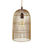 Voir la diapositive 1 : Paris Prix Lampe Suspension  Haute Cage  38cm Cuivre