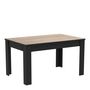 Voir la diapositive 1 : Table de séjour fixe 140x90cm JAMES