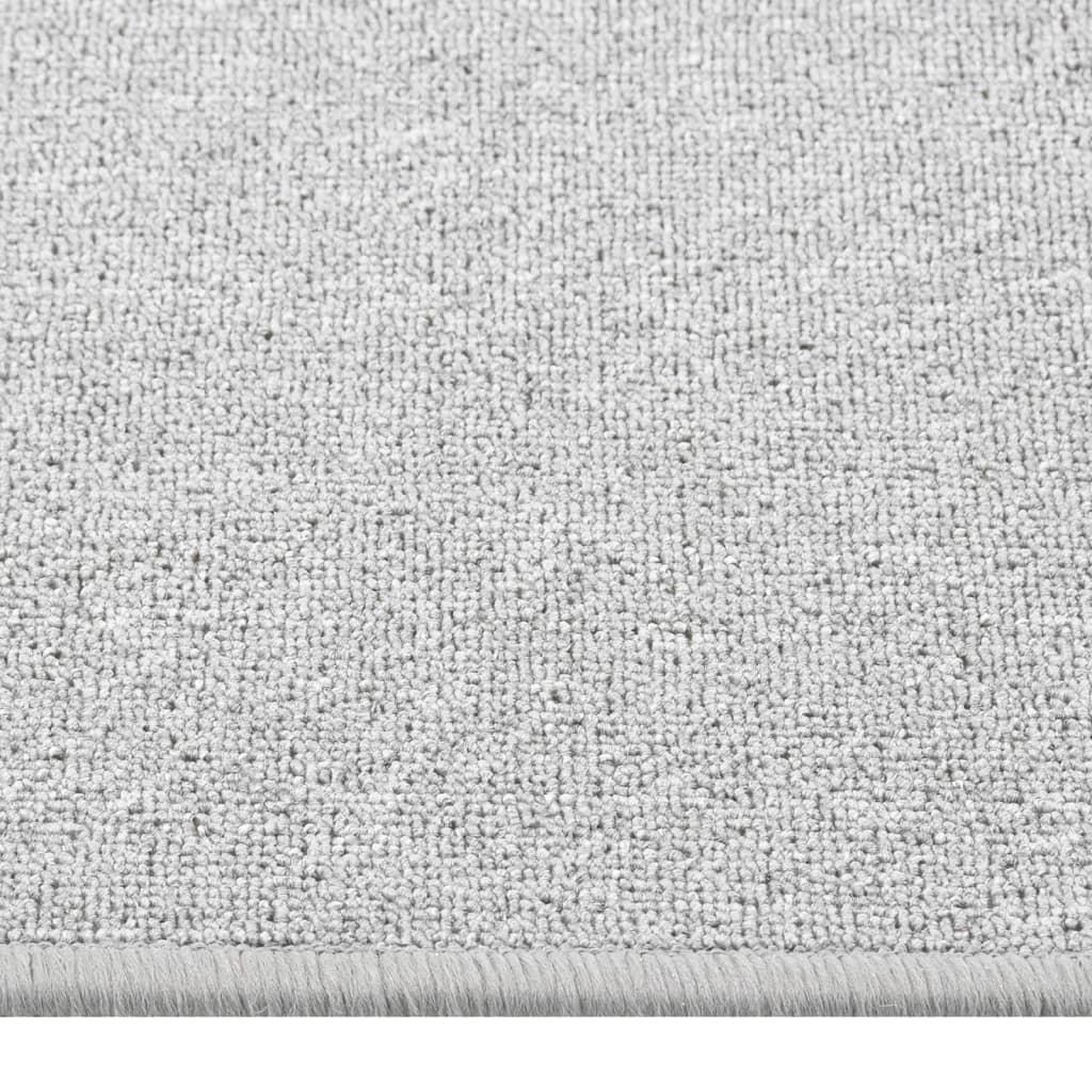 Voir la diapositive 4 : VIDAXL Tapis de couloir Gris clair 80x400 cm