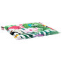 Voir la diapositive 5 : VIDAXL Coussins de chaise de jardin lot de 4 multicolore 40x40x3 cm