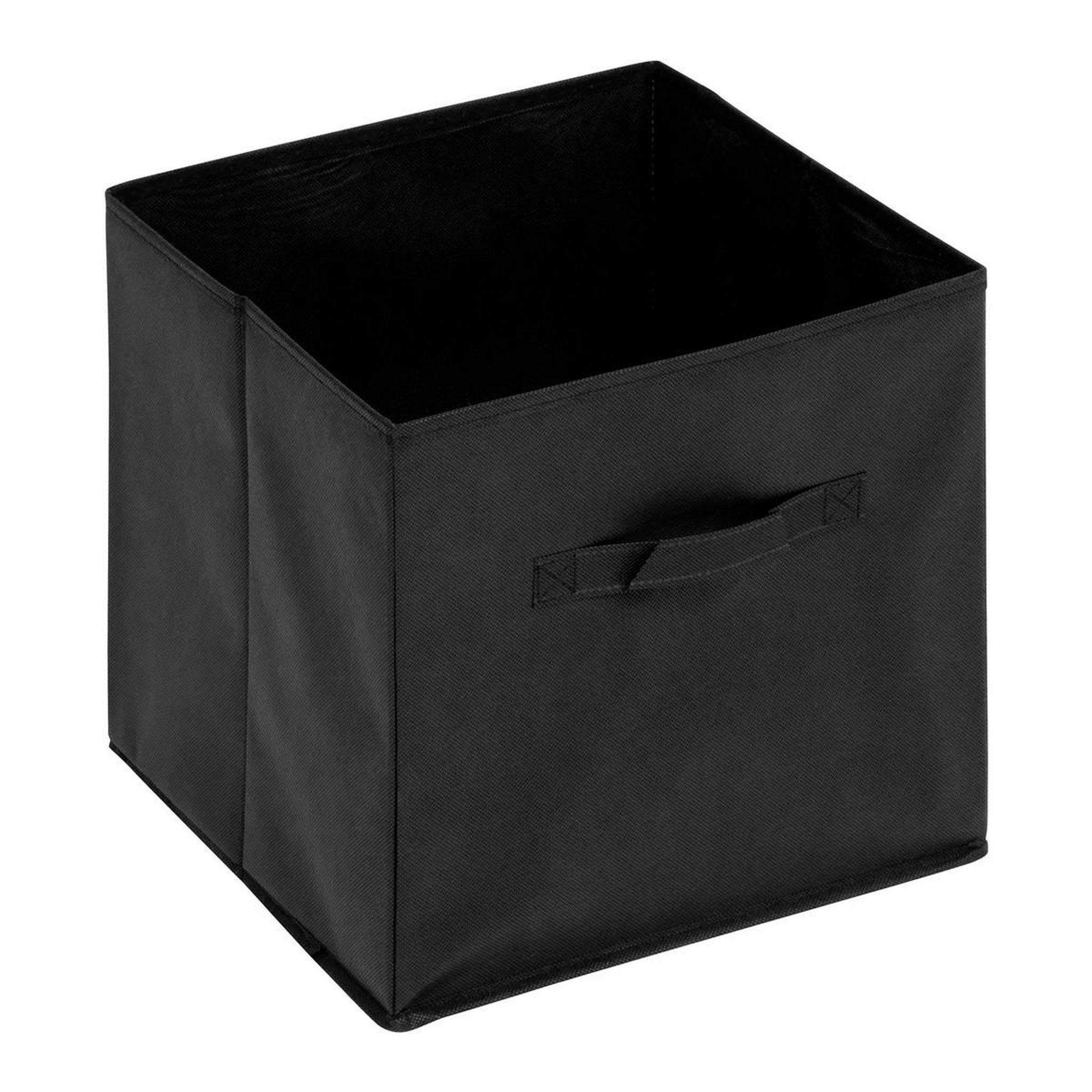 Voir la diapositive 3 : FIVE Étagère 3 cases & 3 boîtes  mix n'modul  99cm noir