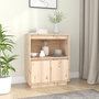 Voir la diapositive 1 : VIDAXL Buffet 60x34x75 cm Bois massif de pin