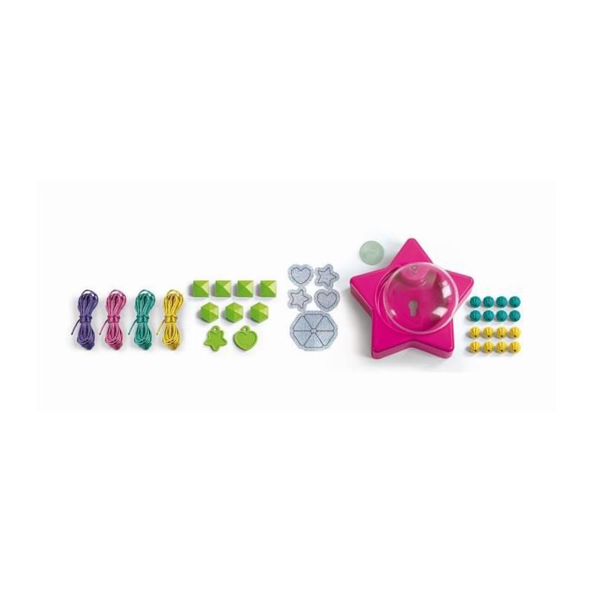 Voir la diapositive 5 : CLEMENTONI Clementoni Crazy Chic - Coffret création de bracelets de l'amitié - Perles et fils - Des 7ans