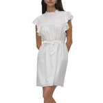 Vero Moda Robe Blanche Femme Vero Moda Trine. Coloris disponibles : Blanc