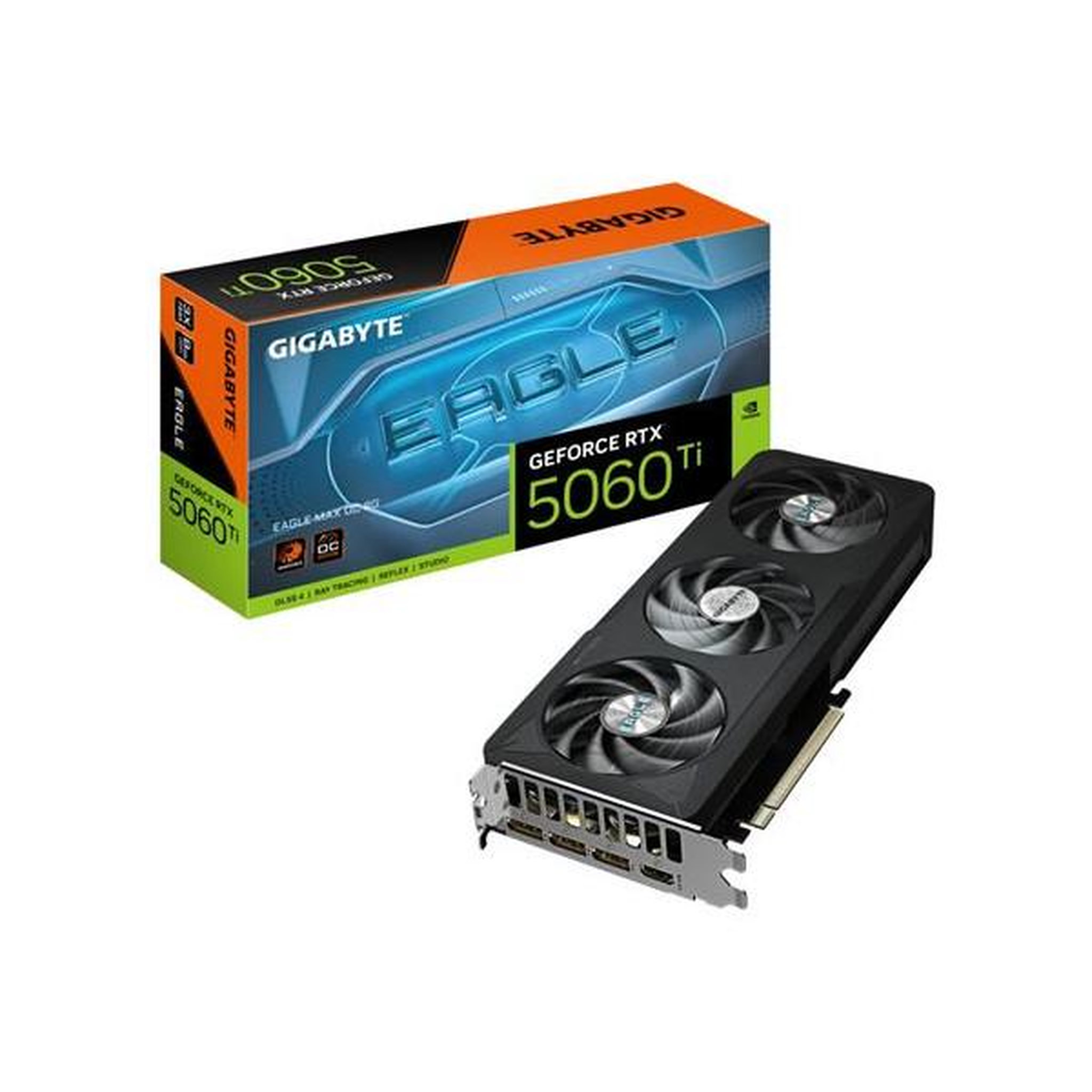 Gigabyte Carte graphique Gigabyte Nvidia GeForce RTX 5060 Ti 8G EAGLE MAX OC