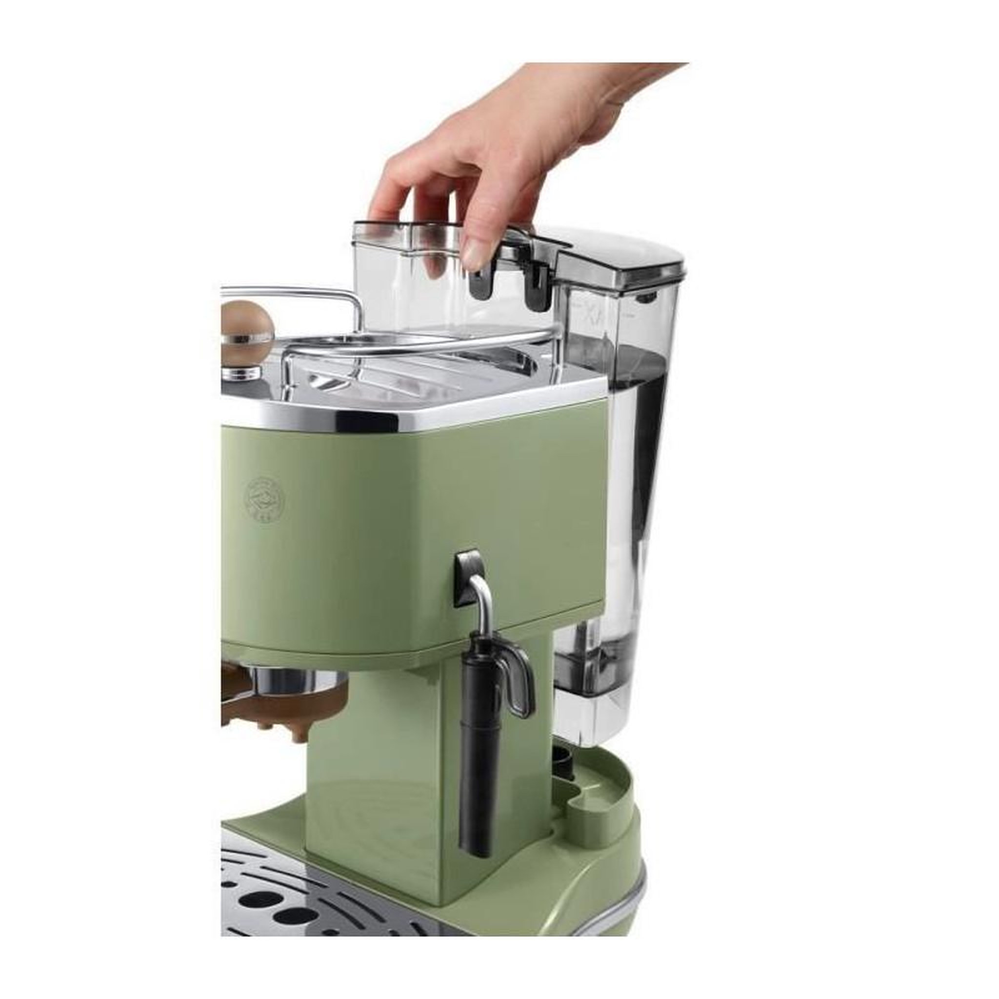 Voir la diapositive 2 : DELONGHI DELONGHI ECOV 310.GR Machine expresso classique Icona Vintage - Vert