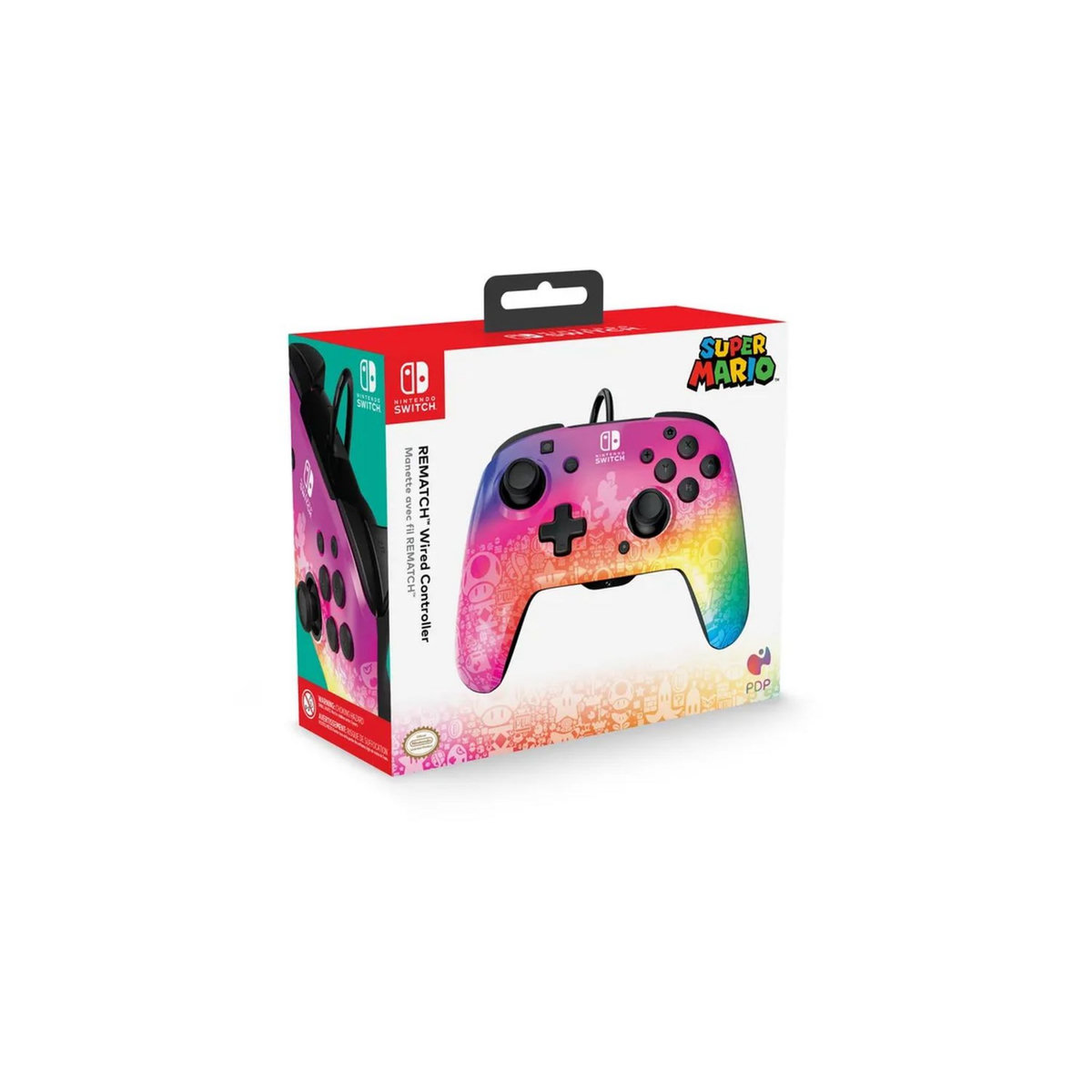 Manette Filaire Star Super Mario Nintendo Switch