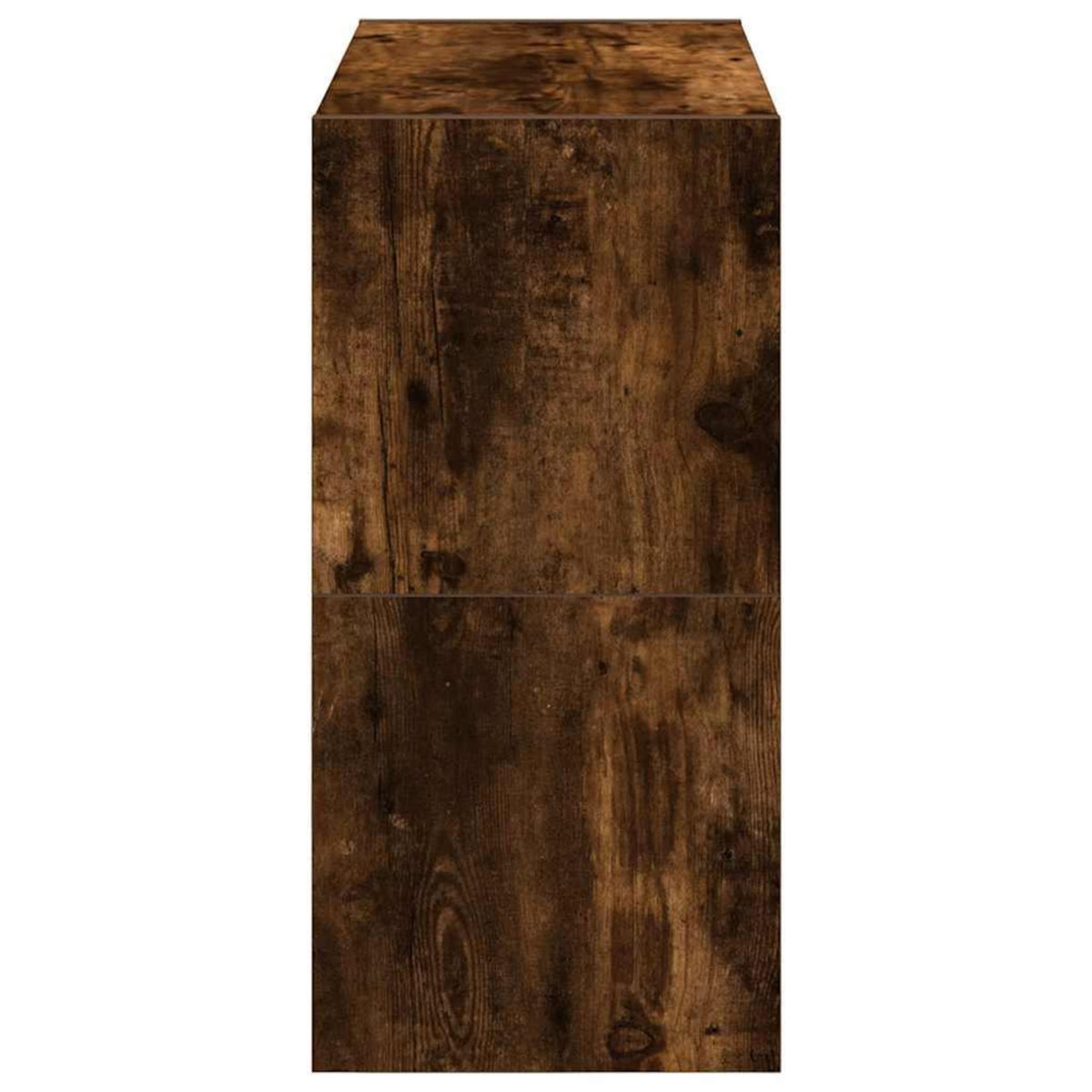 VIDAXL Etageres a chaussures 2 pcs empilable chene fume 60x30x30,5 cm