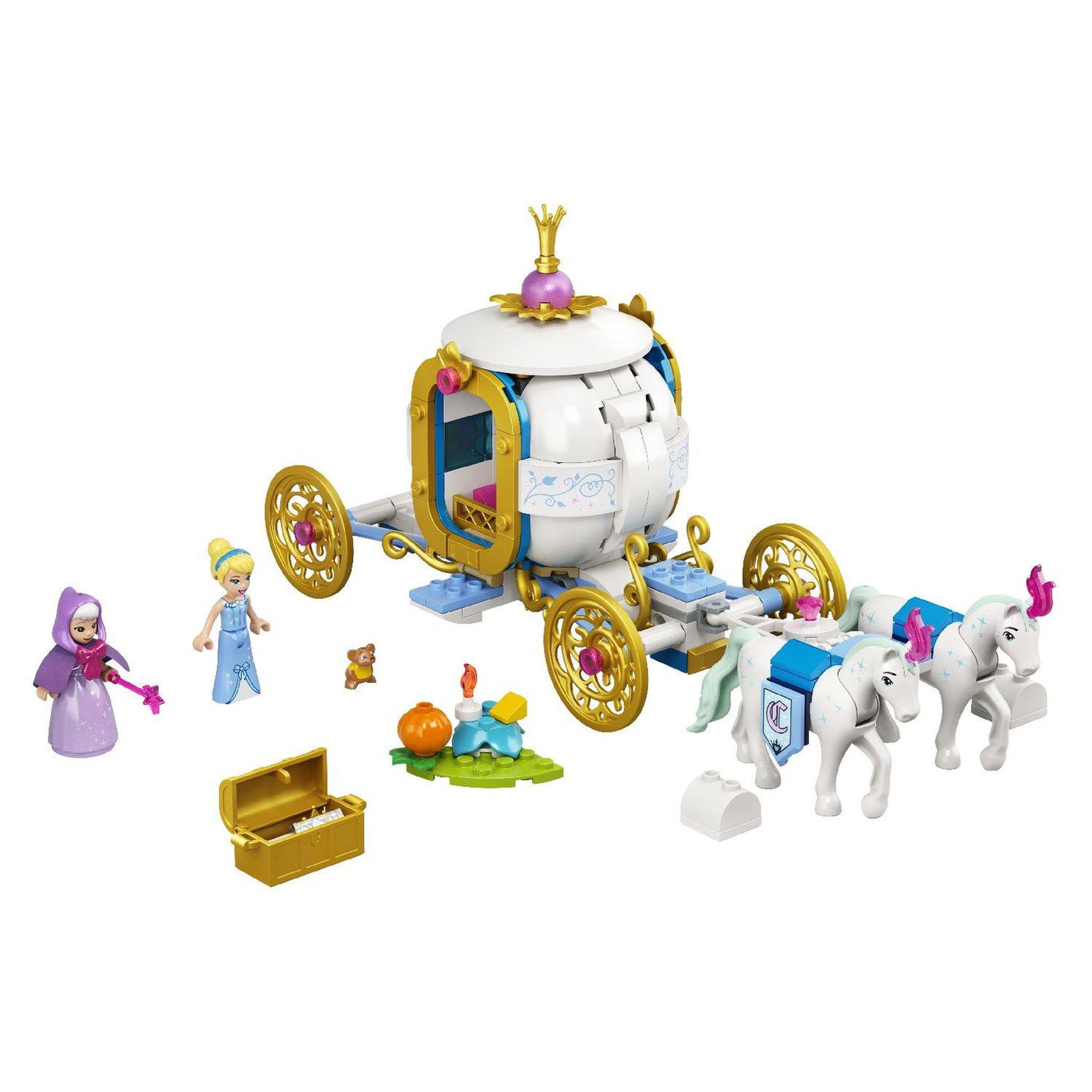 Voir la diapositive 2 : LEGO Disney Princess 43192 - Le carrosse royal de Cendrillon