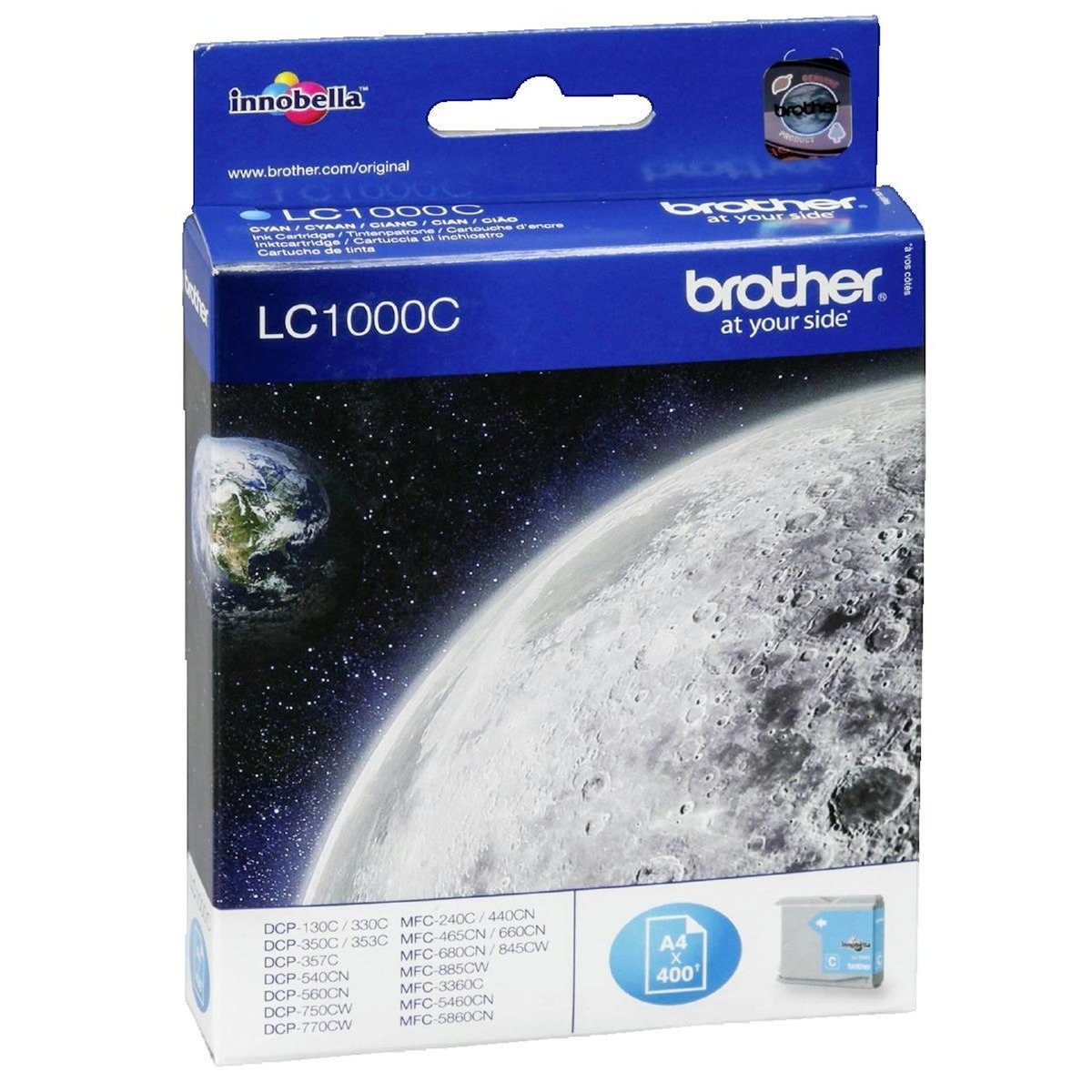 Brother Cartouche d'encre Brother LC1000C cyan