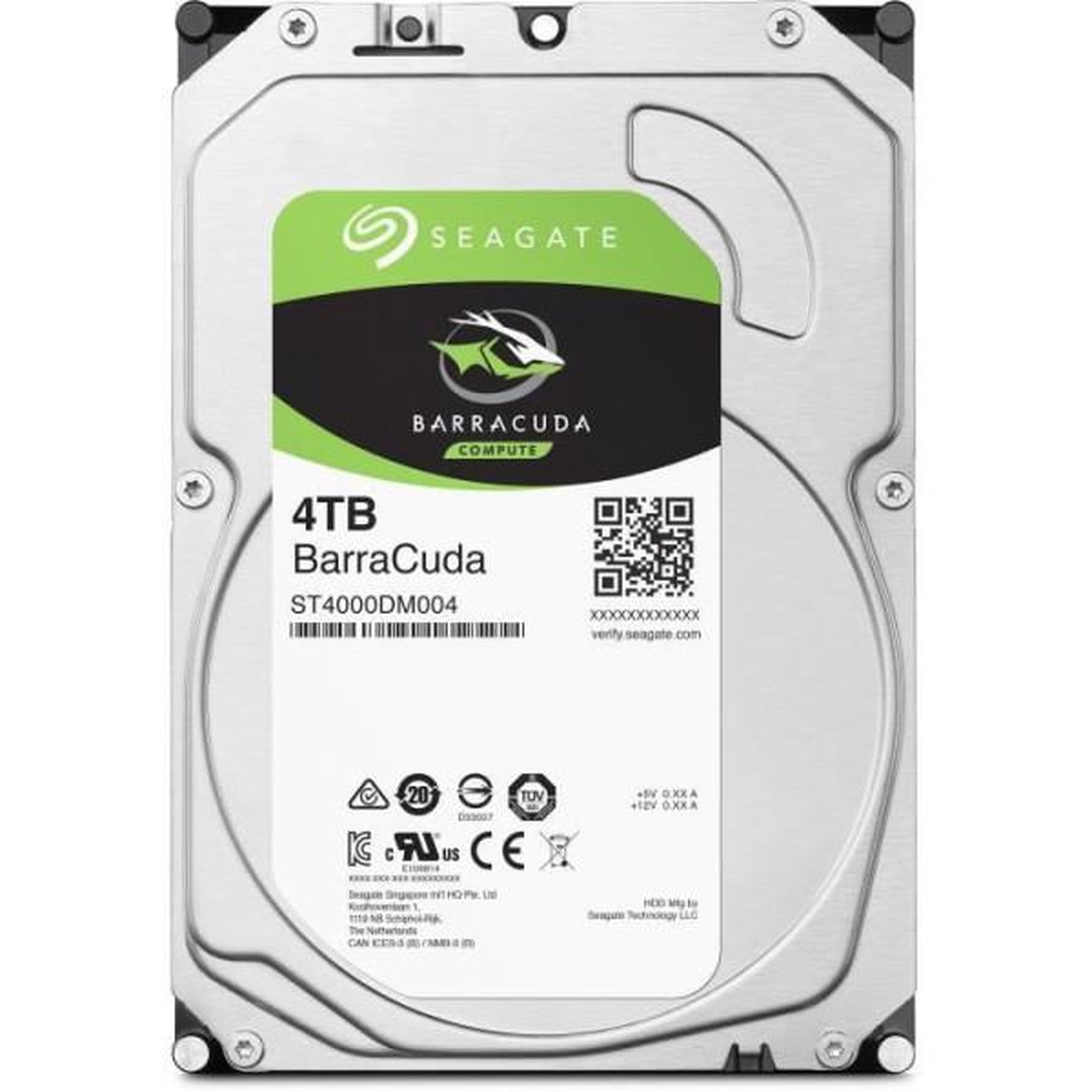 Voir la diapositive 4 : Seagate SEAGATE - Disque dur Interne HDD - BarraCuda - 4To - 5 400 tr/min - 3.5