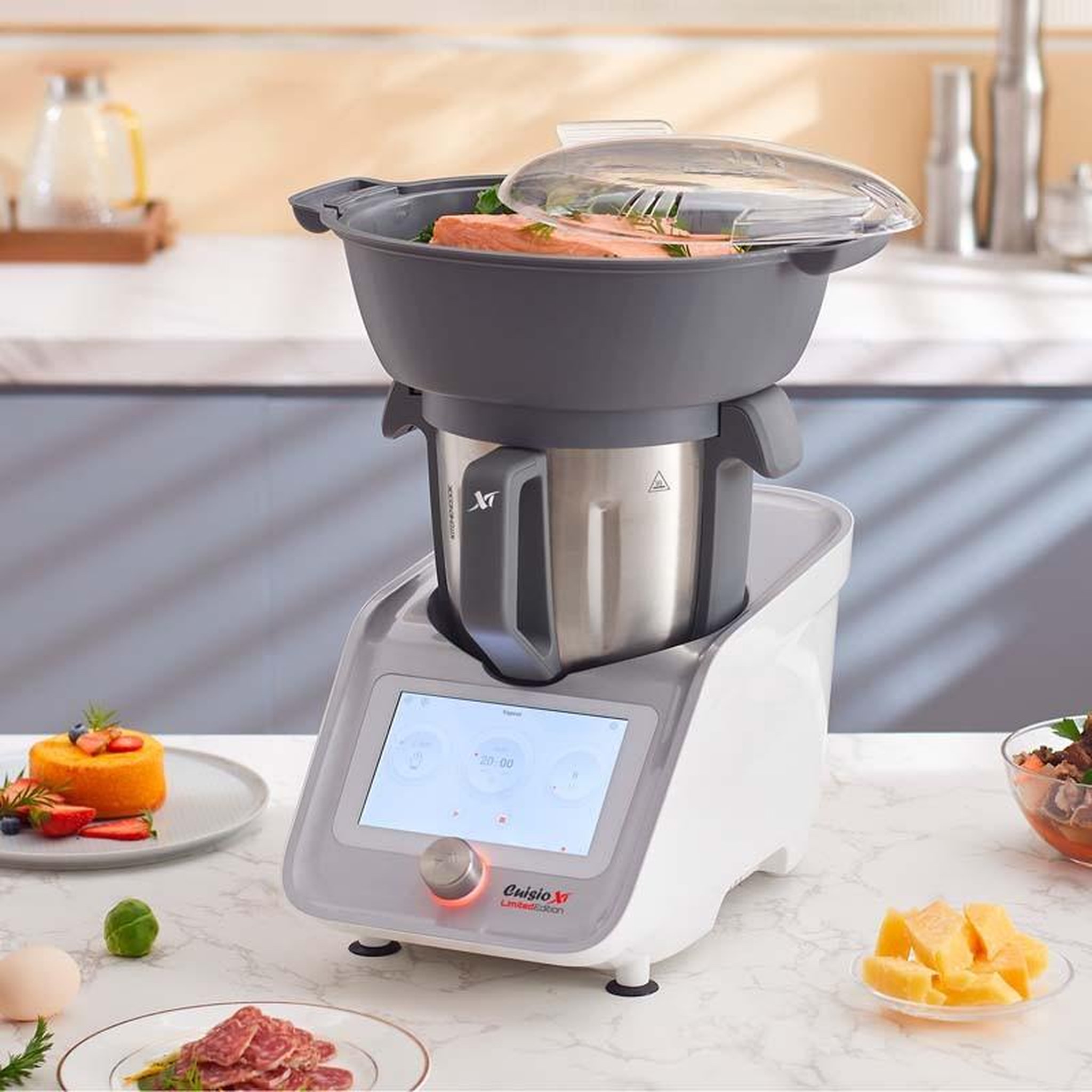Voir la diapositive 6 : KITCHENCOOK Kitchencook - cuisio xt connect limited edition - robot cuiseur connecté - 800 recettes - wifi