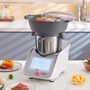 Voir la diapositive 6 : KITCHENCOOK Robot Cuiseur Connecté 800 Recettes Cuisioxtconnect Gris Kitchencook
