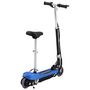 Voir la diapositive 3 : VIDAXL Trottinette électrique avec siège 120 W Bleu