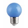 FOX LIGHT Ampoule LED 1W E27 couleur Bleue
