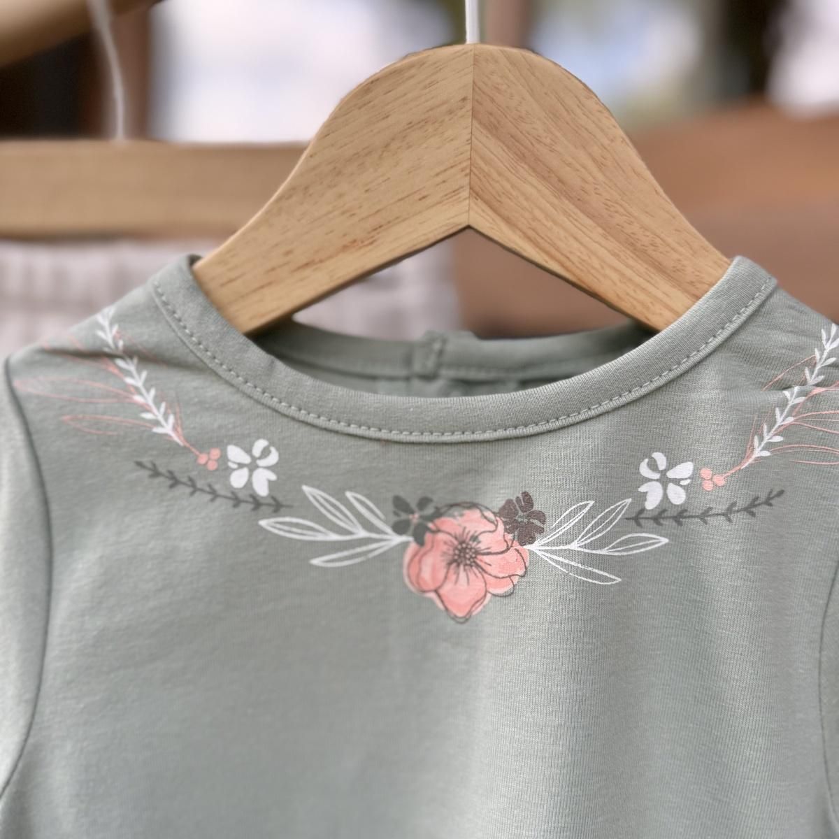 Petit Béguin Lot de 2 t-shirts enfant manches longues Lison