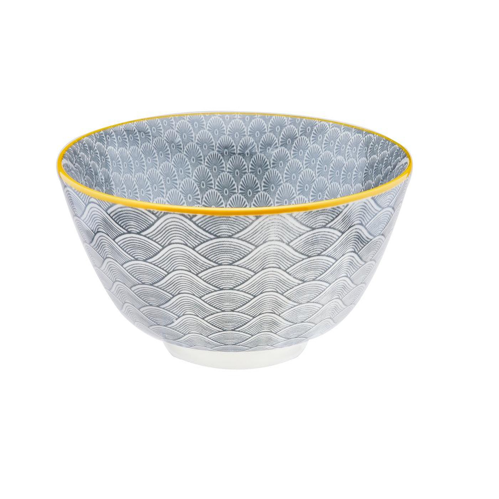 Voir la diapositive 5 : BJORN Bol pattern ø21cm - 6 pièces - eclipse