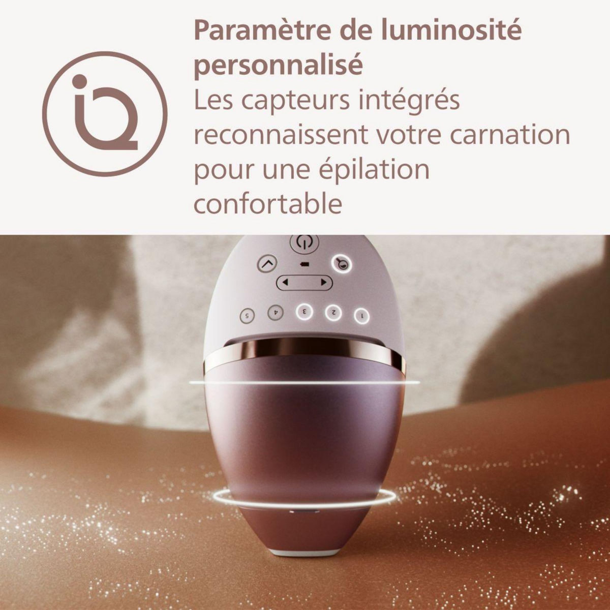 Philips Epilateur lumière pulsée BRI945/00 Lumea Prestige