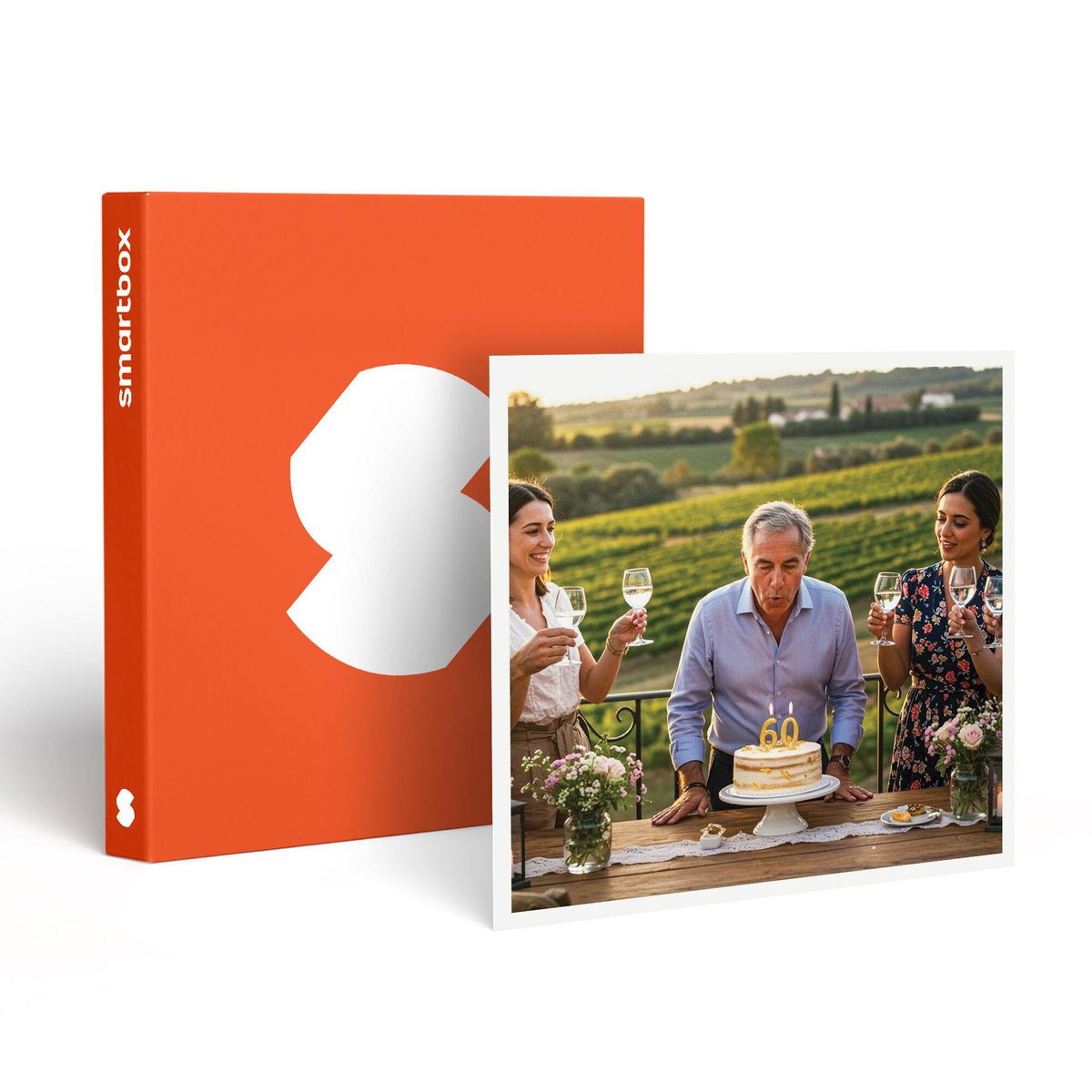 Smartbox Joyeux anniversaire ! Pour homme 60 ans - Coffret Cadeau Multi-thèmes