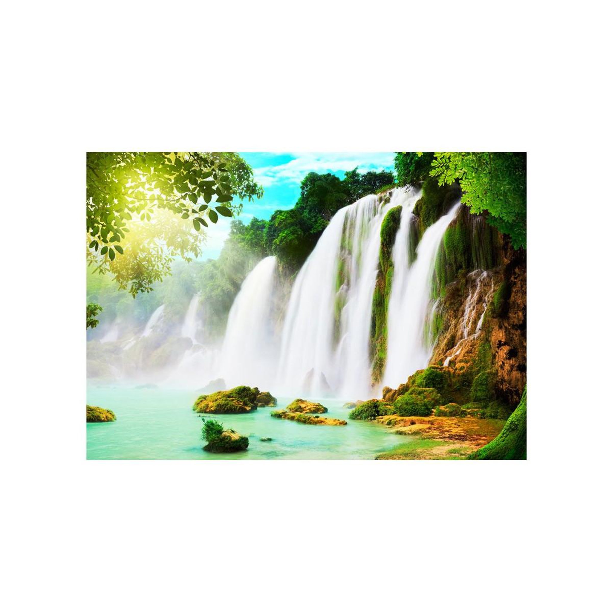 Voir la diapositive 2 : Paris Prix Papier Peint  The Beauty of Nature : Waterfall
