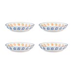 BJORN Assiette creuse NAPOLI Ø21,5cm - 4 pièces - Agrume