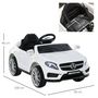 Voir la diapositive 3 : HOMCOM Voiture véhicule électrique enfant 6 V vitesse 3 Km/h télécommande effets sonores + lumineux Mercedes GLA AMG blanc