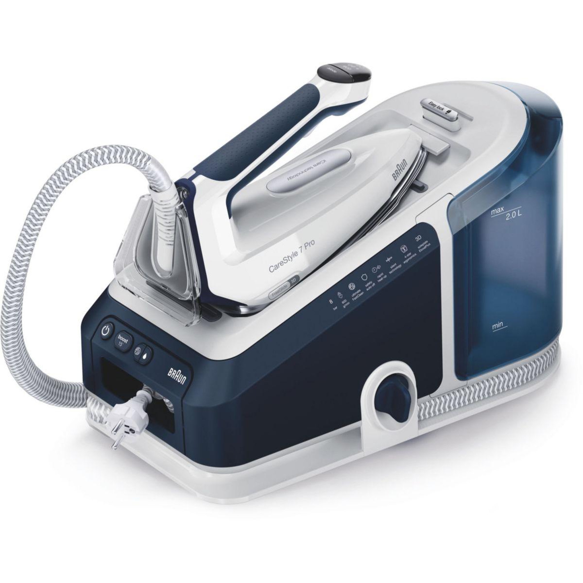 BRAUN Centrale vapeur IS7282BL CareStyle 7 Pro