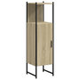 Voir la diapositive 2 : VIDAXL Armoire de salle de bain chene sonoma 33x33x120,5 cm