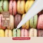 Voir la diapositive 4 : FM PROFESSIONAL Poche à douille en coton et 4 douilles en plastique 30 cm FM Professional Pâtisserie