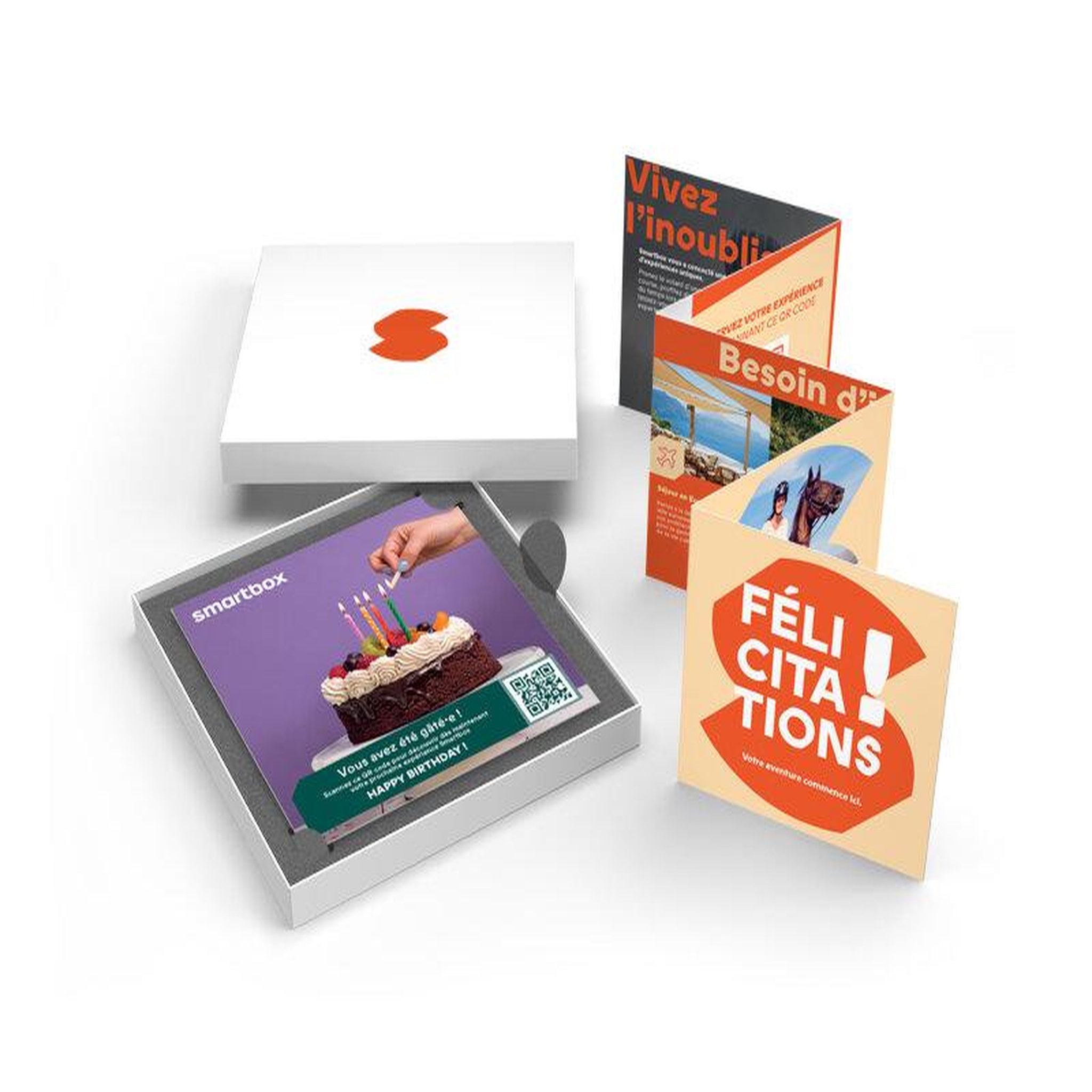Voir la diapositive 2 : Smartbox Happy birthday ! - Coffret Cadeau Multi-thèmes